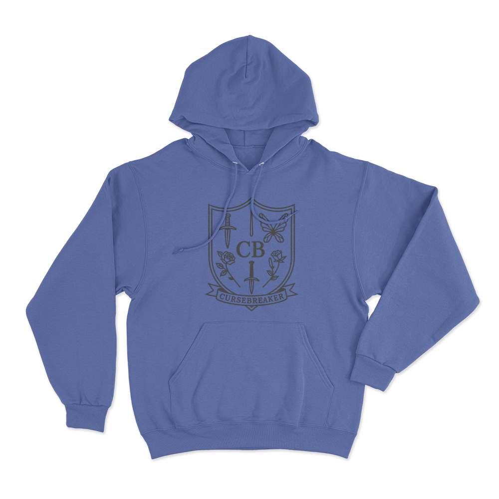 ACOTAR Cursebreaker Crest Unisex Hoodie Blue ACOTAR Cursebreaker Crest Unisex Hoodie Blue