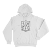 ACOTAR Cursebreaker Crest Unisex Hoodie White