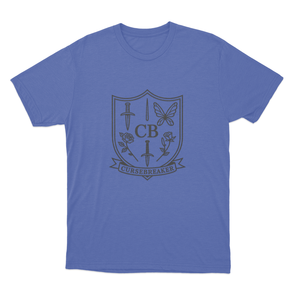 ACOTAR Cursebreaker Crest Unisex T Shirt Blue ACOTAR Cursebreaker Crest Unisex T Shirt Blue