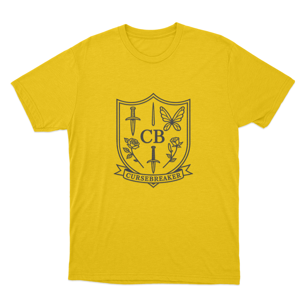 ACOTAR Cursebreaker Crest Unisex T Shirt Yellow ACOTAR Cursebreaker Crest Unisex T Shirt Yellow
