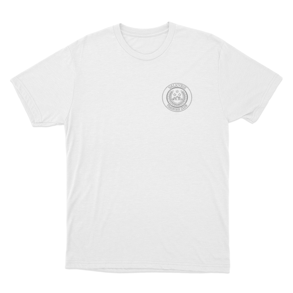 ACOTAR Valkyrie Training Club Unisex T Shirt White ACOTAR Valkyrie Training Club Unisex T Shirt White