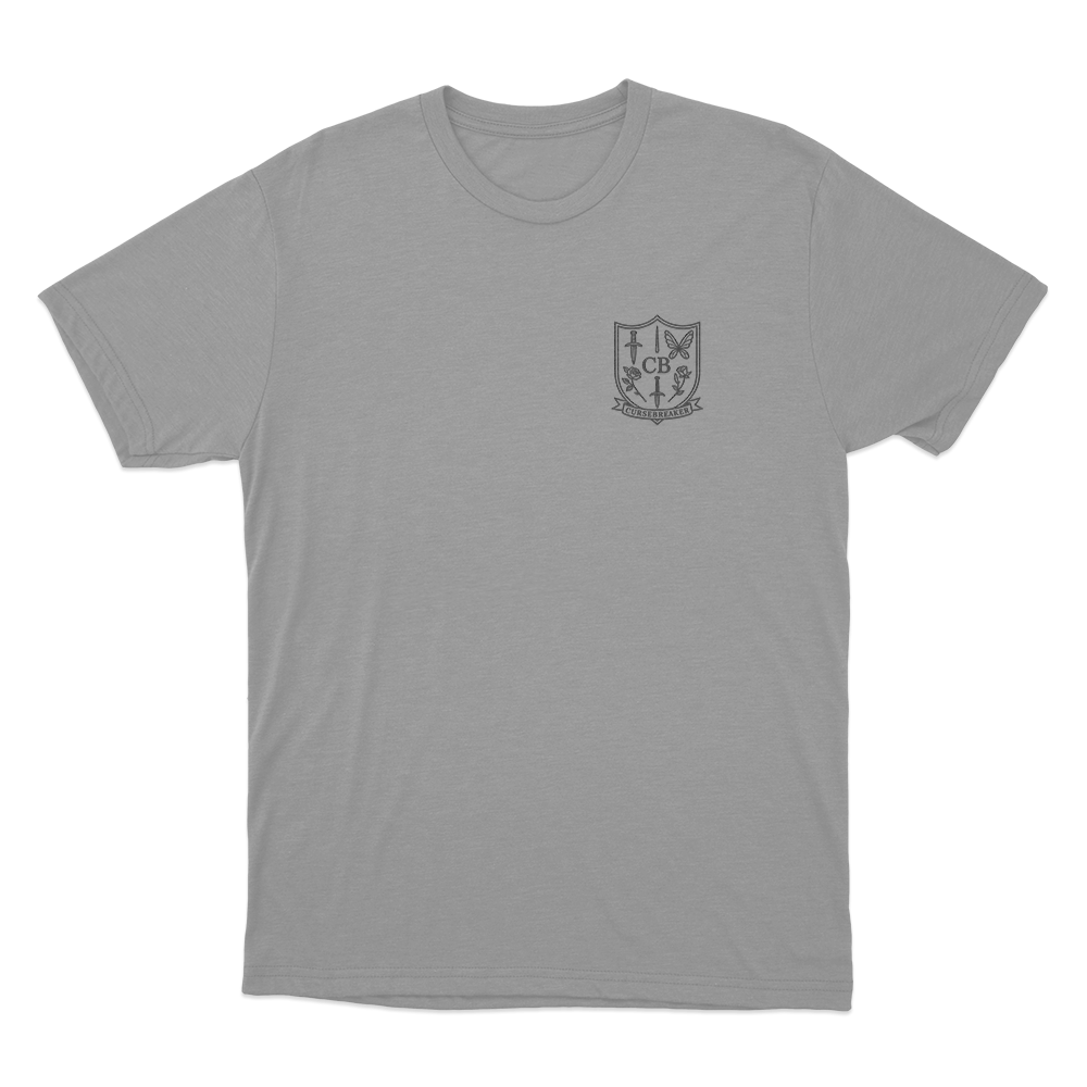 Cursebreaker Crest Unisex T Shirt Grey Cursebreaker Crest Unisex T Shirt Grey