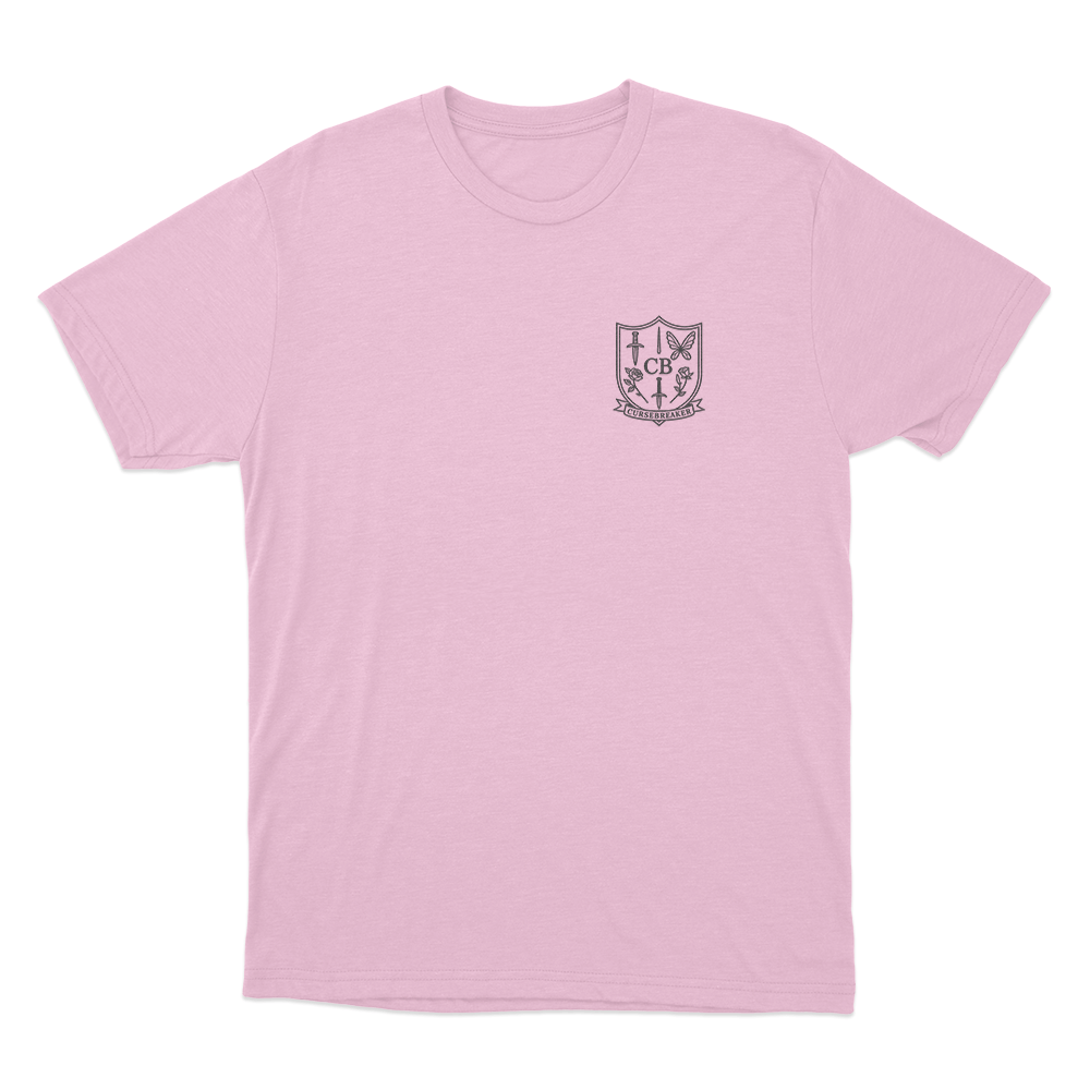Cursebreaker Crest Unisex T Shirt Pink Cursebreaker Crest Unisex T Shirt Pink