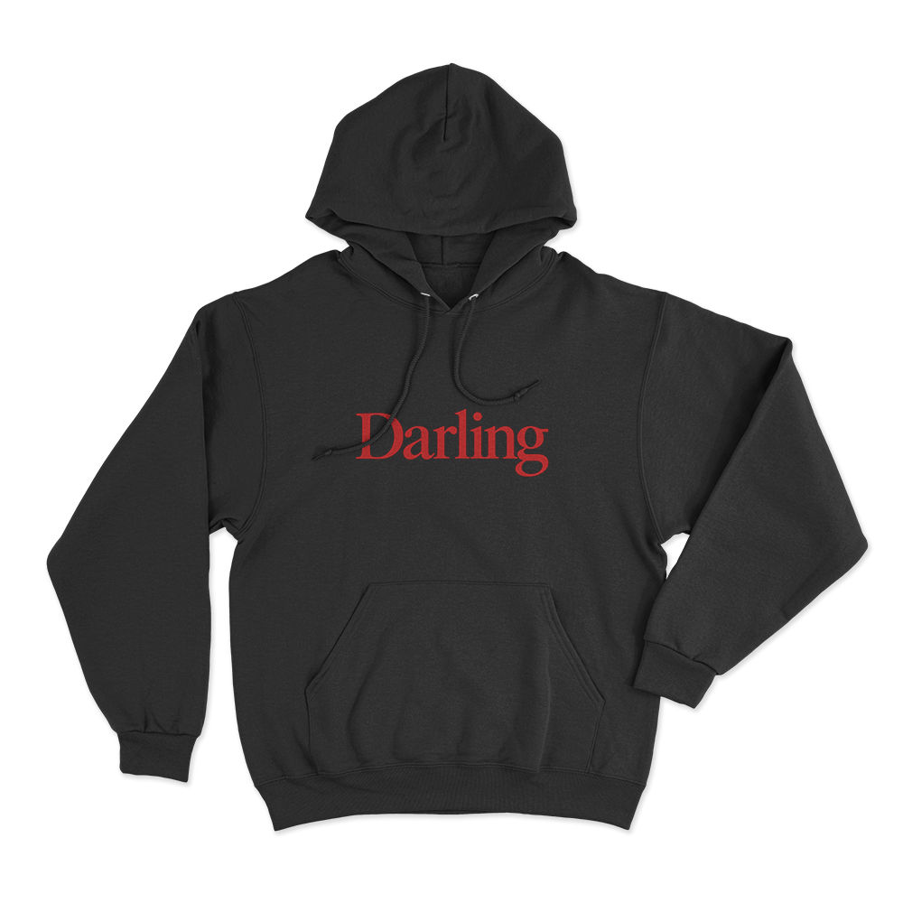 Darling Unisex Hoodie Black Darling Unisex Hoodie Black