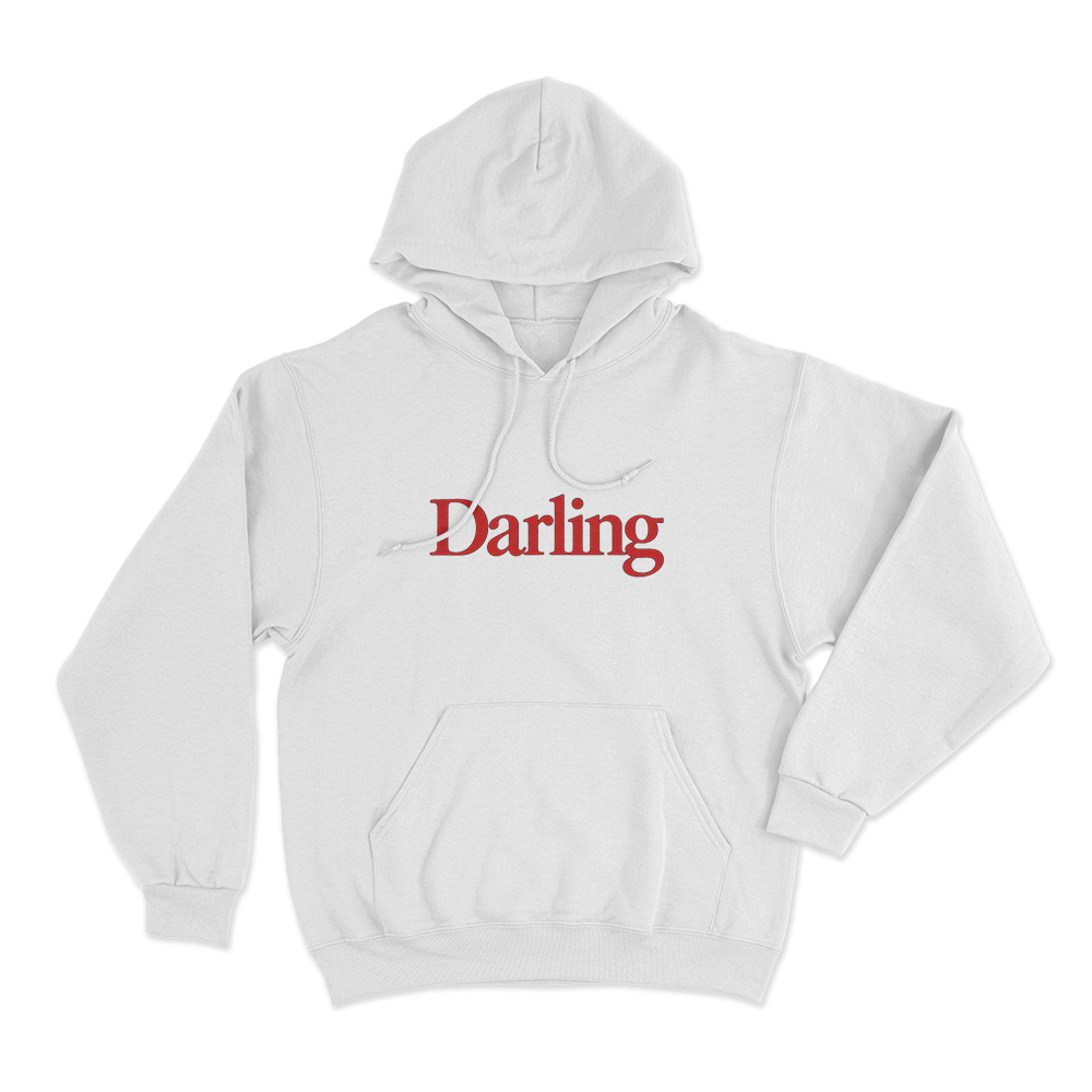 Darling Unisex Hoodie White Darling Unisex Hoodie White