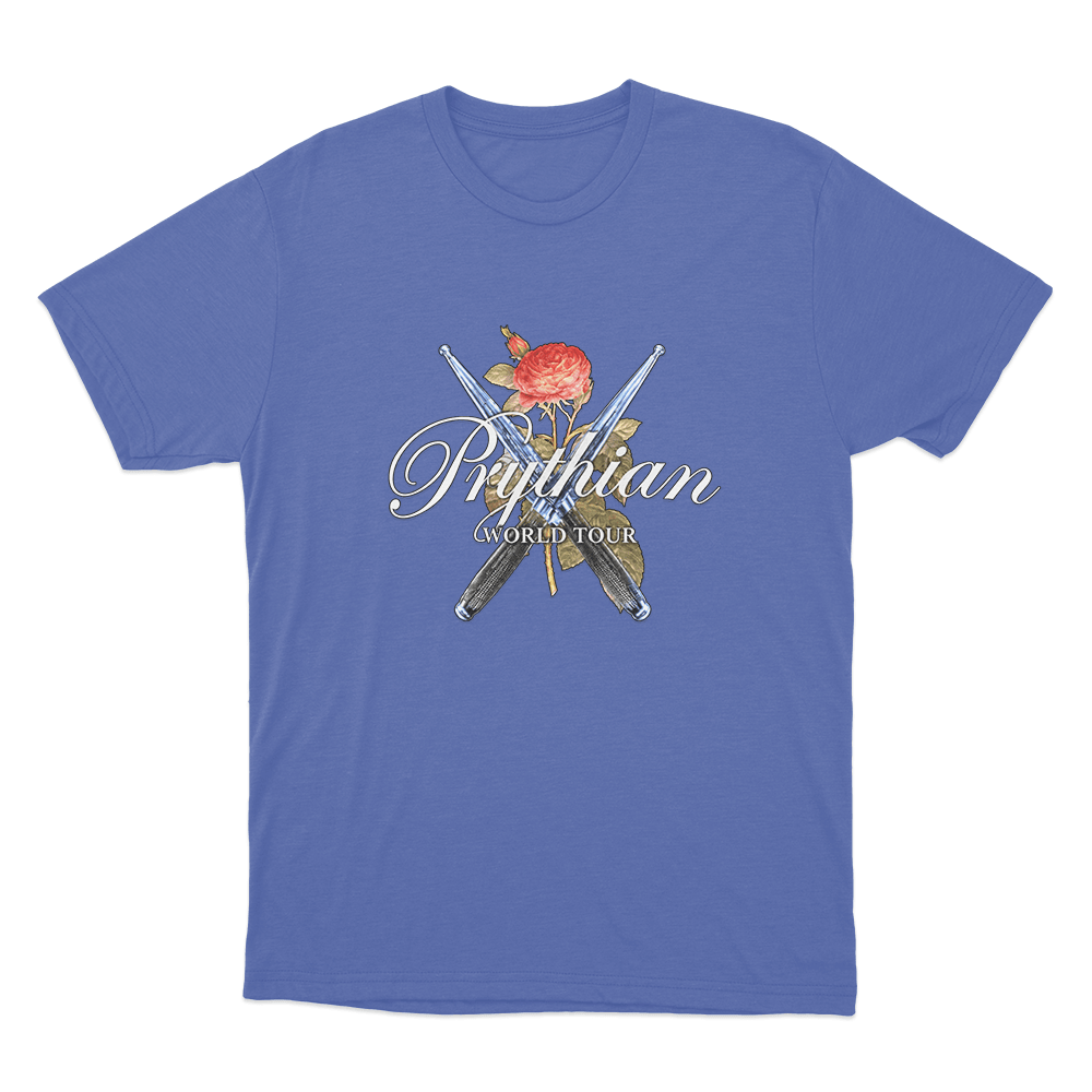 Prythian World Tour Unisex T Shirt Blue Prythian World Tour Unisex T Shirt Blue
