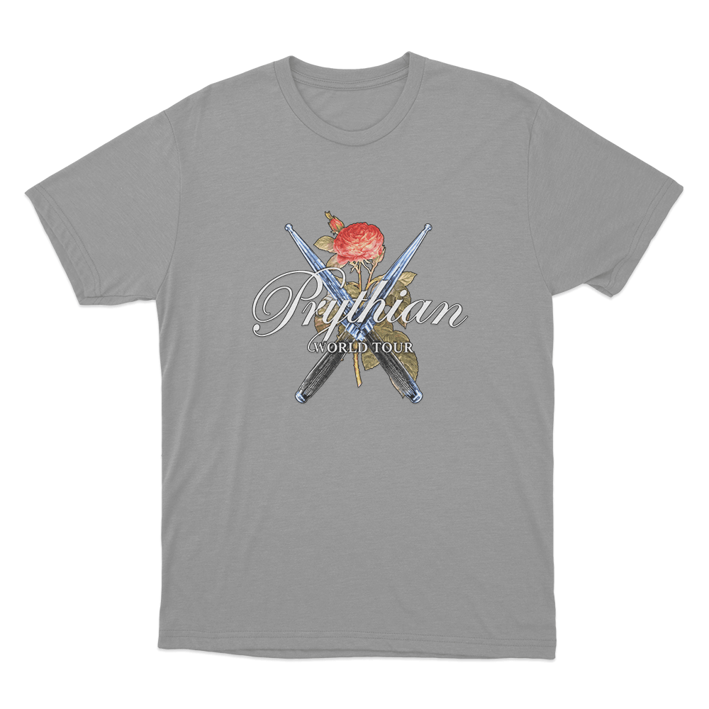 Prythian World Tour Unisex T Shirt Grey Prythian World Tour Unisex T Shirt Grey