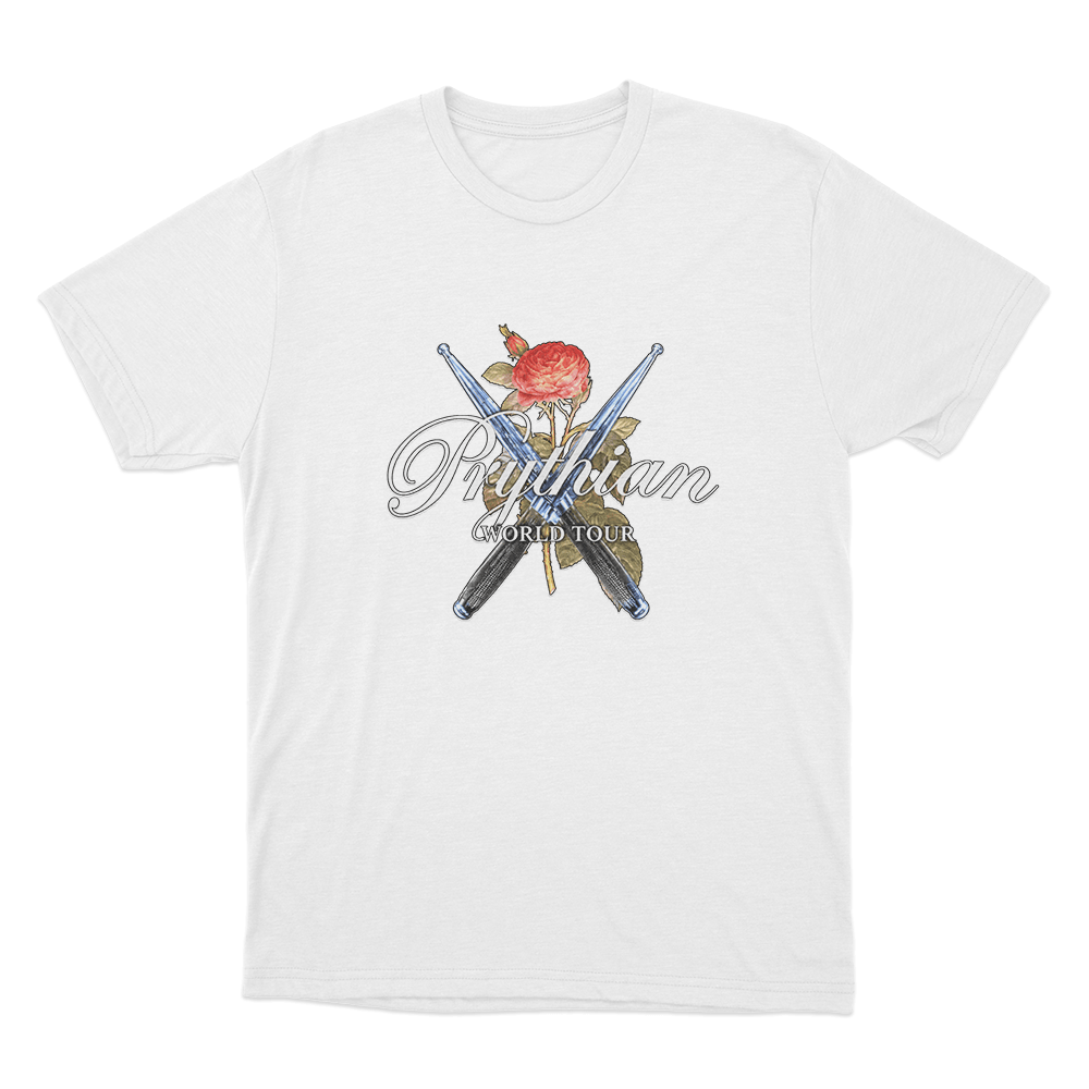 Prythian World Tour Unisex T Shirt White Prythian World Tour Unisex T Shirt White